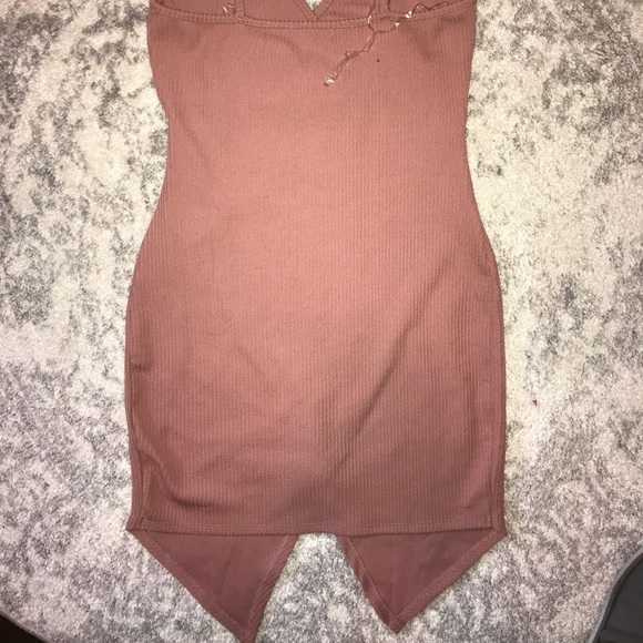 Charlotte Russe Blush Dress - Picture 2 of 2